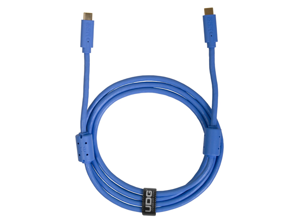 Ultimate Audio Cable USB 3.2 C-C Blue Straight 1,5m | UDG Gear 