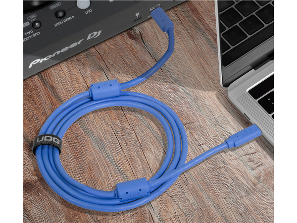Ultimate Audio Cable USB 3.2 C-C Blue Straight 1,5m | UDG Gear 
