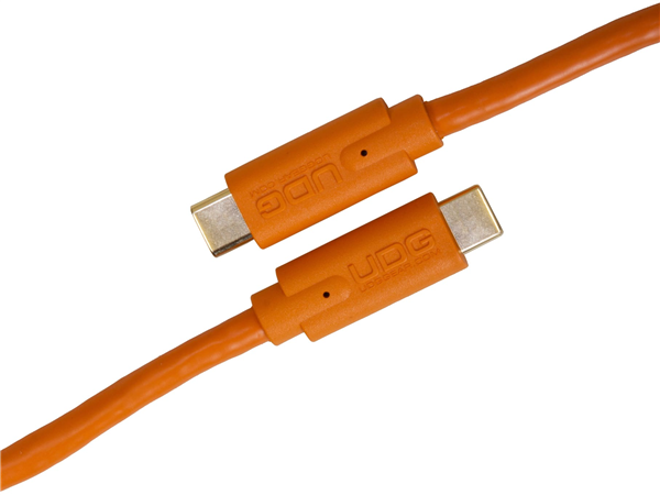 Ultimate Audio Cable USB 3.2 C-C Orange Straight 1,5m | UDG Gear 