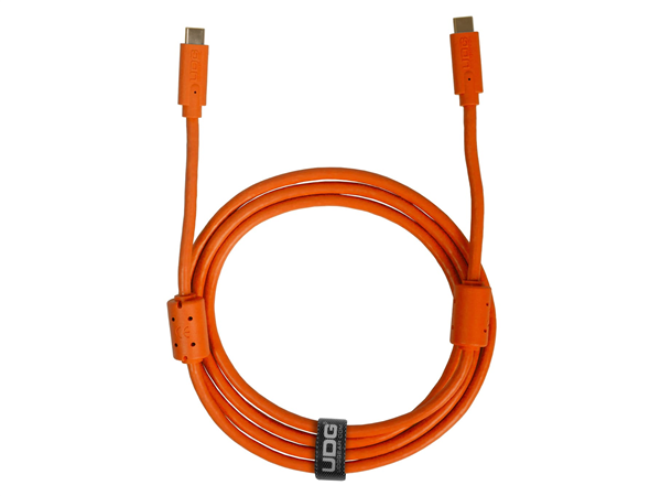 Ultimate Audio Cable USB 3.2 C-C Orange Straight 1,5m | UDG Gear 
