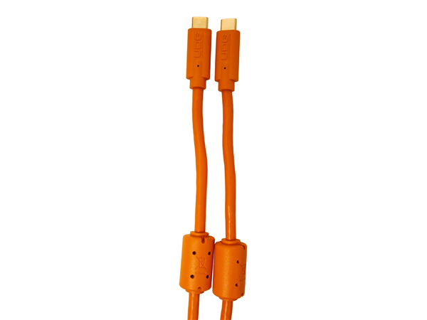 Ultimate Audio Cable USB 3.2 C-C Orange Straight 1,5m | UDG Gear 