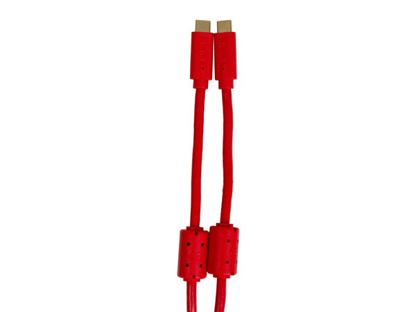 Ultimate Audio Cable USB 3.2 C-C Red Straight 1,5m | UDG Gear 