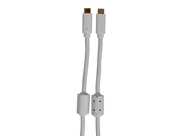 Ultimate Audio Cable USB 3.2 C-C White Straight 1,5m | UDG Gear 