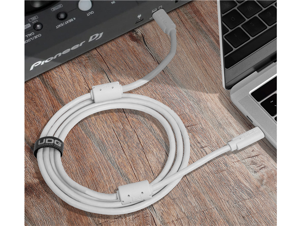Ultimate Audio Cable USB 3.2 C-C White Straight 1,5m | UDG Gear 