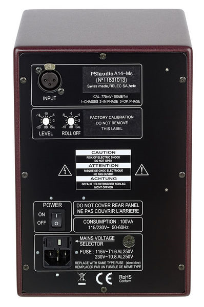 A14-M Studio Red | PSI Audio 