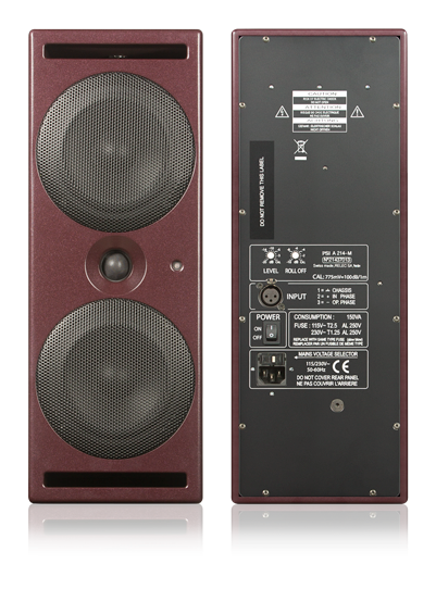 A214-M Studio Red | PSI Audio 
