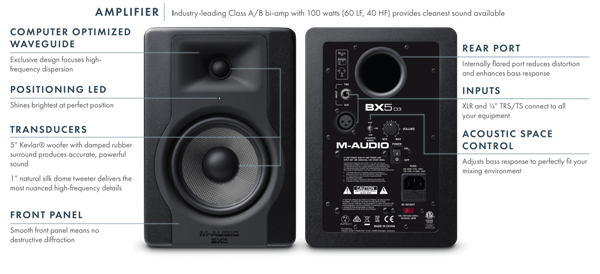 BX8 D3 Single | M-Audio 