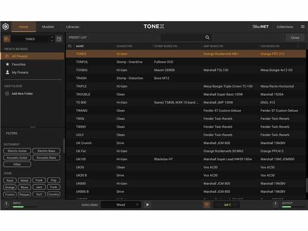 TONEX | IK Multimedia 