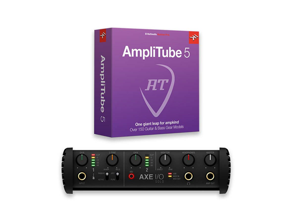 AXE I/O Solo + AmpliTube 5 + TONEX Bundle | IK Multimedia 
