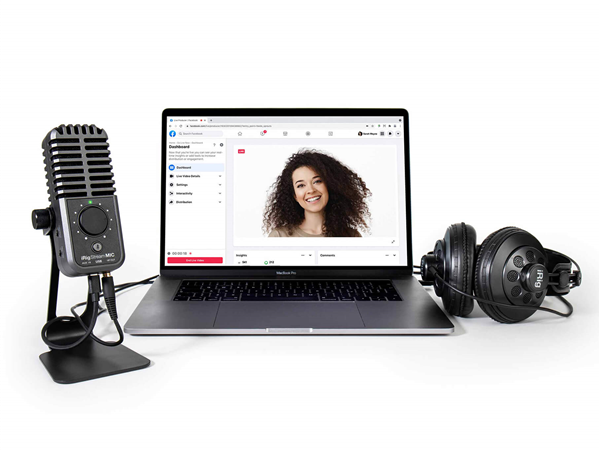 iRig Stream Mic USB | IK Multimedia 