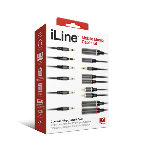 iLine Mobile Music Cable Kit | IK Multimedia 