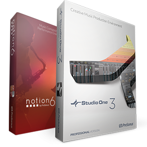 Notion 6 + Studio One Professional 3 | PreSonus 