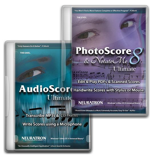 PhotoScore & NotateMe Ultimate + AudioScore Ultimate | Avid 