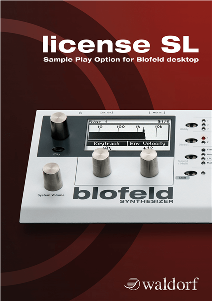 License SL Blofeld Sample | Waldorf 