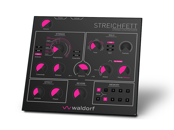 Streichfett Plugin | Waldorf 