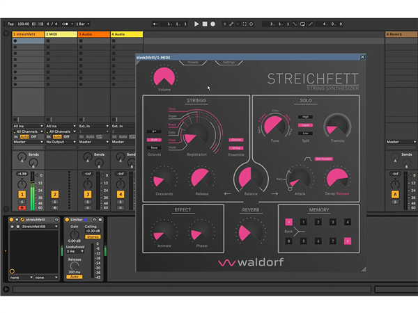 Streichfett Plugin | Waldorf 