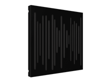 VicPattern Ultra Wavewood Black Mate | Vicoustic 