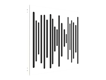 VicPattern Ultra Wavewood White Mate | Vicoustic 