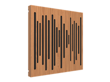 VicPattern Ultra Wavewood Locarno Cherry | Vicoustic 