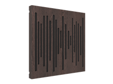 VicPattern Ultra Wavewood Wenge | Vicoustic 
