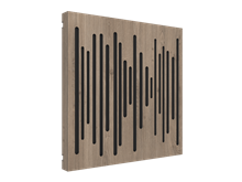 VicPattern Ultra Wavewood Brown Oak | Vicoustic 