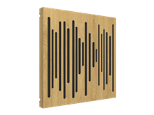 VicPattern Ultra Wavewood Natural Oak | Vicoustic 