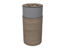 VariBass Ultra Brown Oak | Vicoustic 