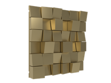 Multifuser Wood 36 MKII Gold Metalic | Vicoustic 