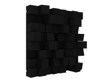 Multifuser Wood 64 MKII Black Mate | Vicoustic 