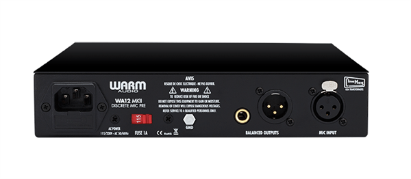WA12 MKII Black | Warm Audio 