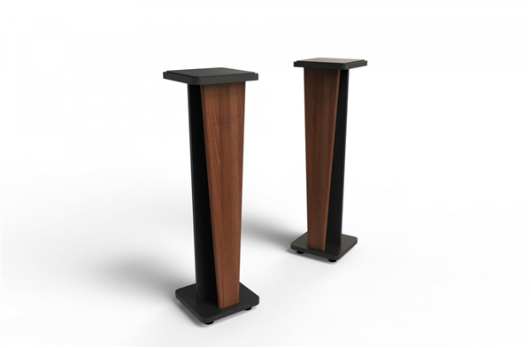 Stand Croce 42 (pair, fix) Walnut/Black | Zaor 