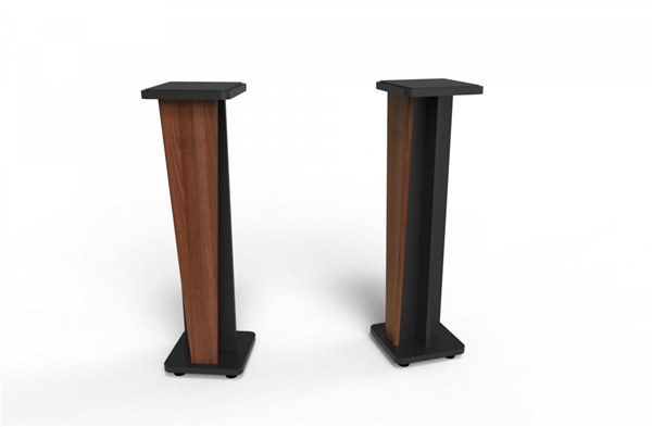Stand Croce 42 (pair, fix) Walnut/Black | Zaor 