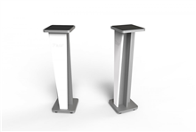 Stand Croce 42 (pair, fix) White Gloss/Grey | Zaor 