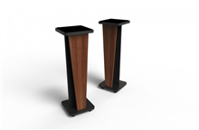 Stand Croce 36 (pair, fix) Walnut/Black | Zaor 