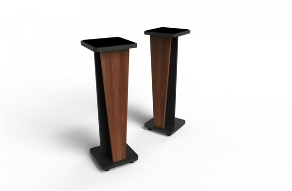 Stand Croce 36 (pair, fix) Walnut/Black | Zaor 