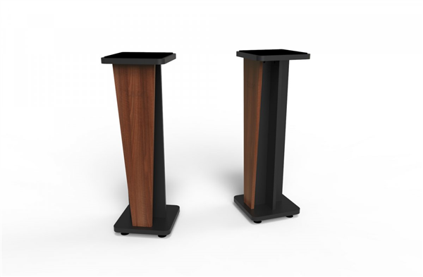 Stand Croce 36 (pair, fix) Walnut/Black | Zaor 