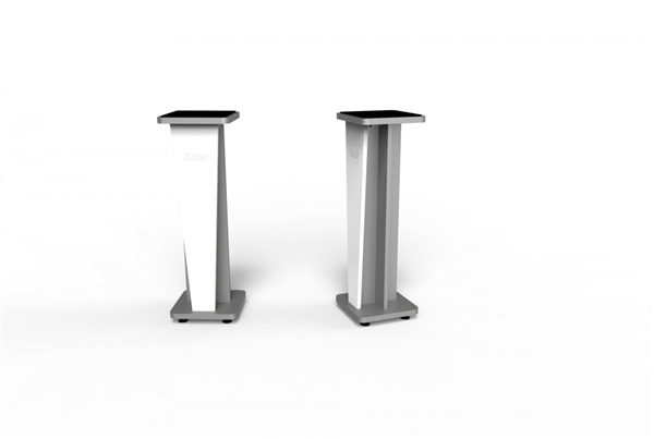 Stand Croce 36 (pair, fix) White Gloss/Grey | Zaor 